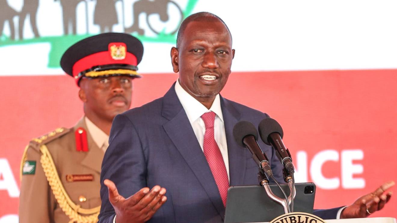 William Ruto during the official opening of the Kenya Social Protection Conference at the Kenya School of Government. PHOTO/STATE HOUSE